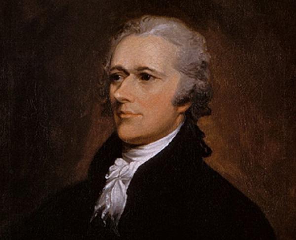 Portrait of Alexander Hamilton